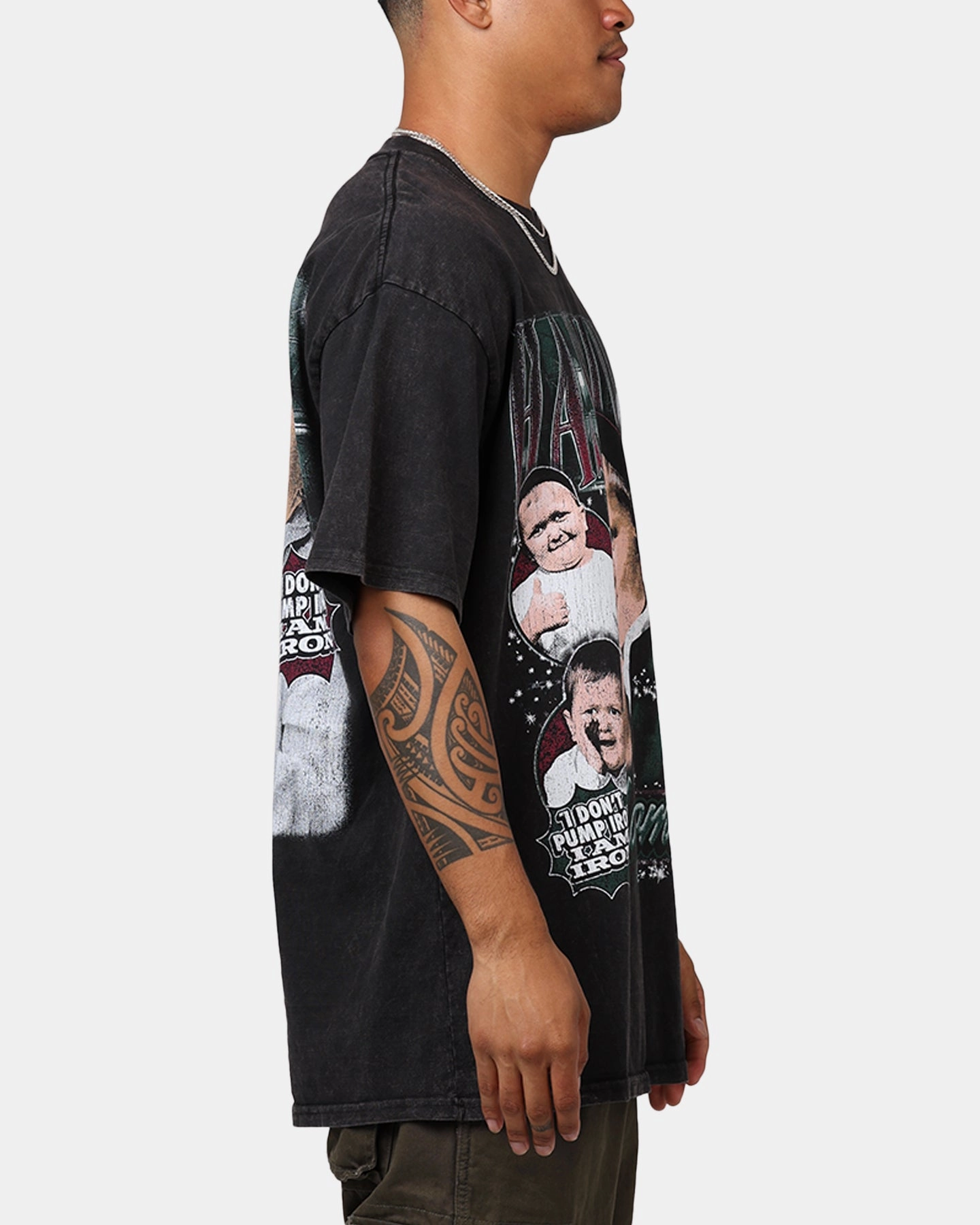 UFC By Goat Crew Hasbulla Vintage T-Shirt Black Acidwash Simple Yet Cozy