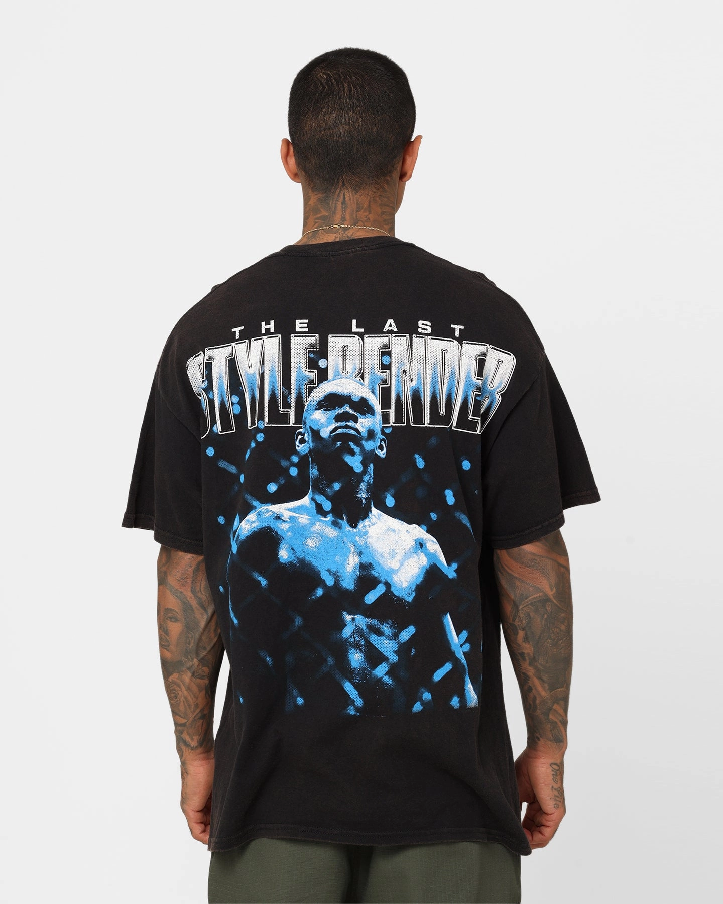 Smart Fashion UFC By Goat Crew Israel Adesanya Last Stylebender Vintage T-Shirt Black Wash