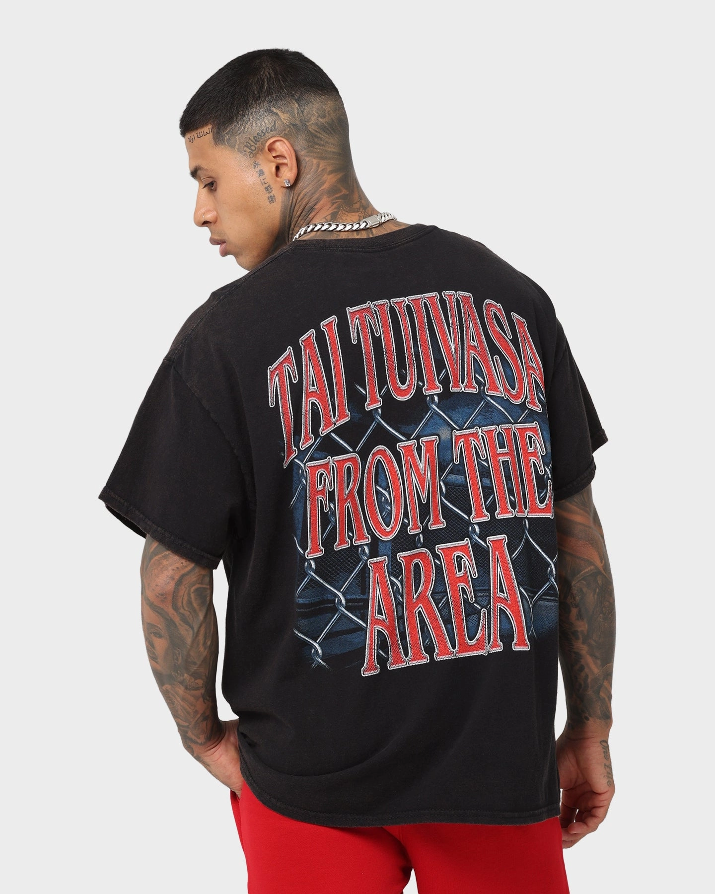 UFC By Goat Crew Tai Tuivasa FTA T-Shirt Black Timeless Fit