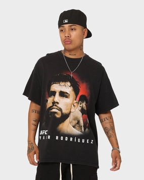 Affordable accessibility UFC By Goat Crew Yair Rodriguez Vintage T-Shirt Black Wash