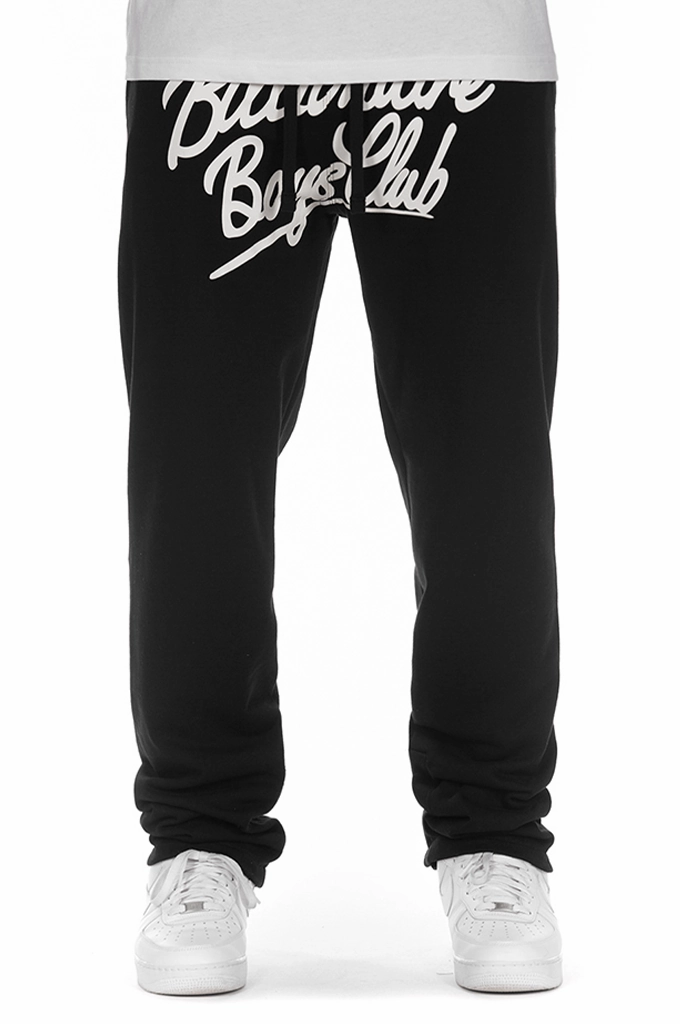 Billionaire Boys Club BB Script Lounge Sweat Pants Moisture Wicking Fabric