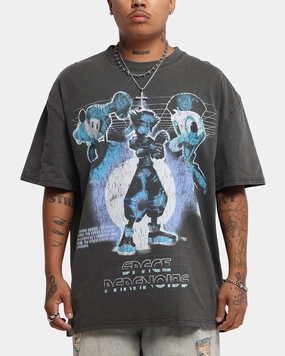 Goat Crew Disney Kingdom Hearts Space Paranoids Heavy T-Shirt Black Wash FunctionalPockets Breathable Cotton Fabric