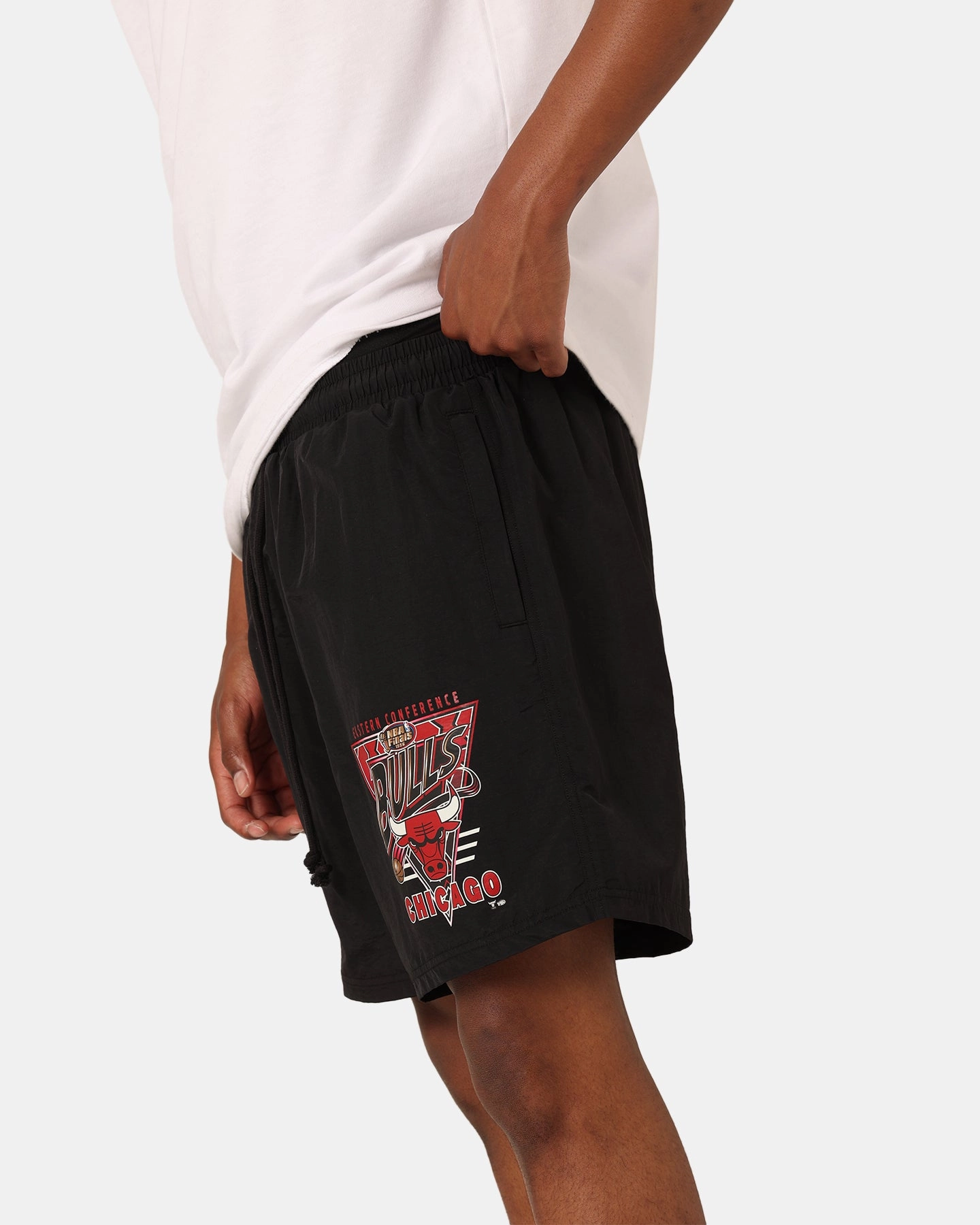 entertainment industry Mitchell & Ness Chicago Bulls Tri 2.0 Shorts Black