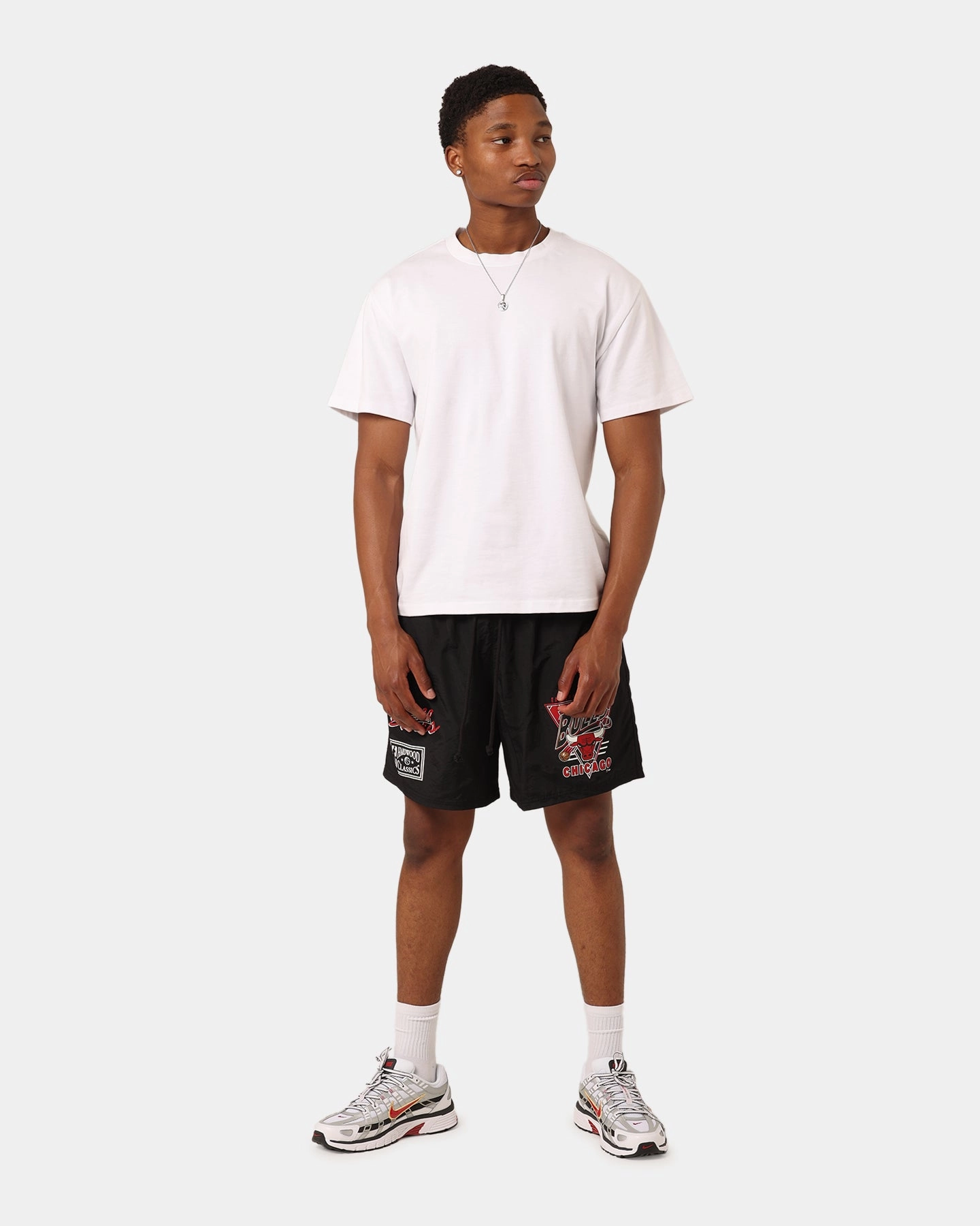 Mitchell & Ness Chicago Bulls Tri 2.0 Shorts Black QuickAccessPockets