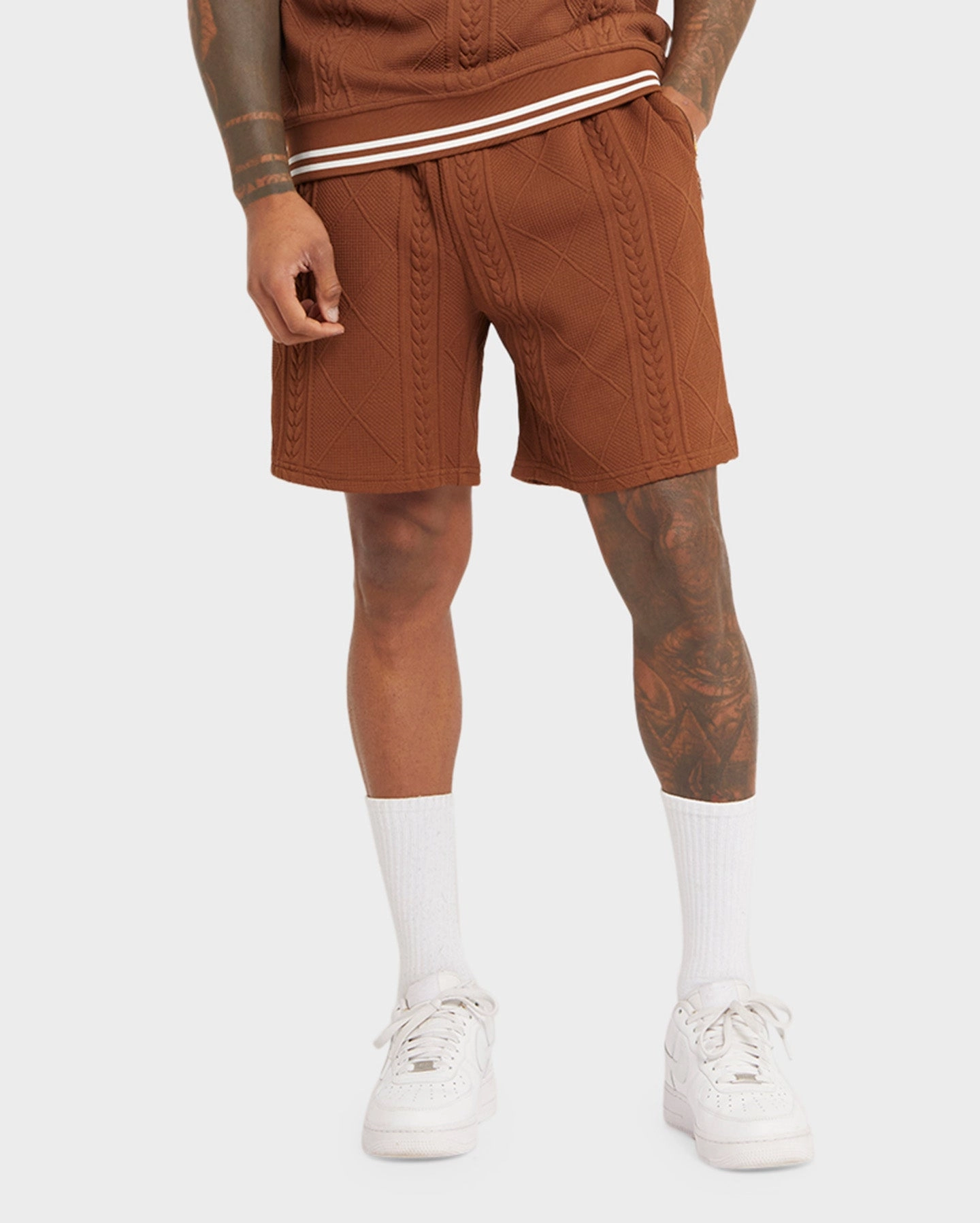 Cycling shorts Weightless Travel Design XXIII Danny Knit Shorts Brown