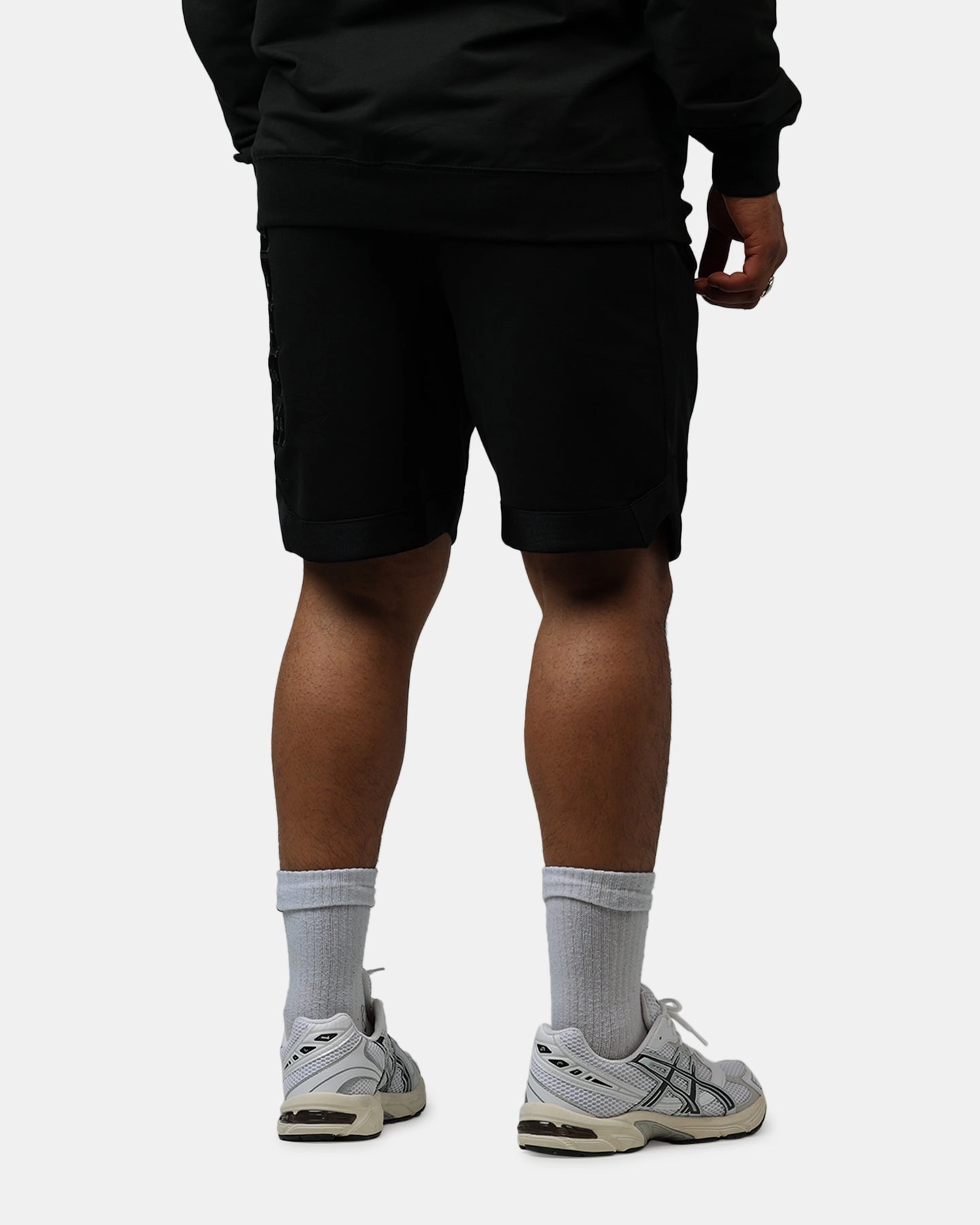 New Era Los Angeles Dodgers Logo Select Shorts Black/Black Low Bulk Construction