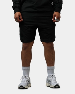 MoistureWickingLining Windproof Design New Era Los Angeles Dodgers Logo Select Shorts Black/Black
