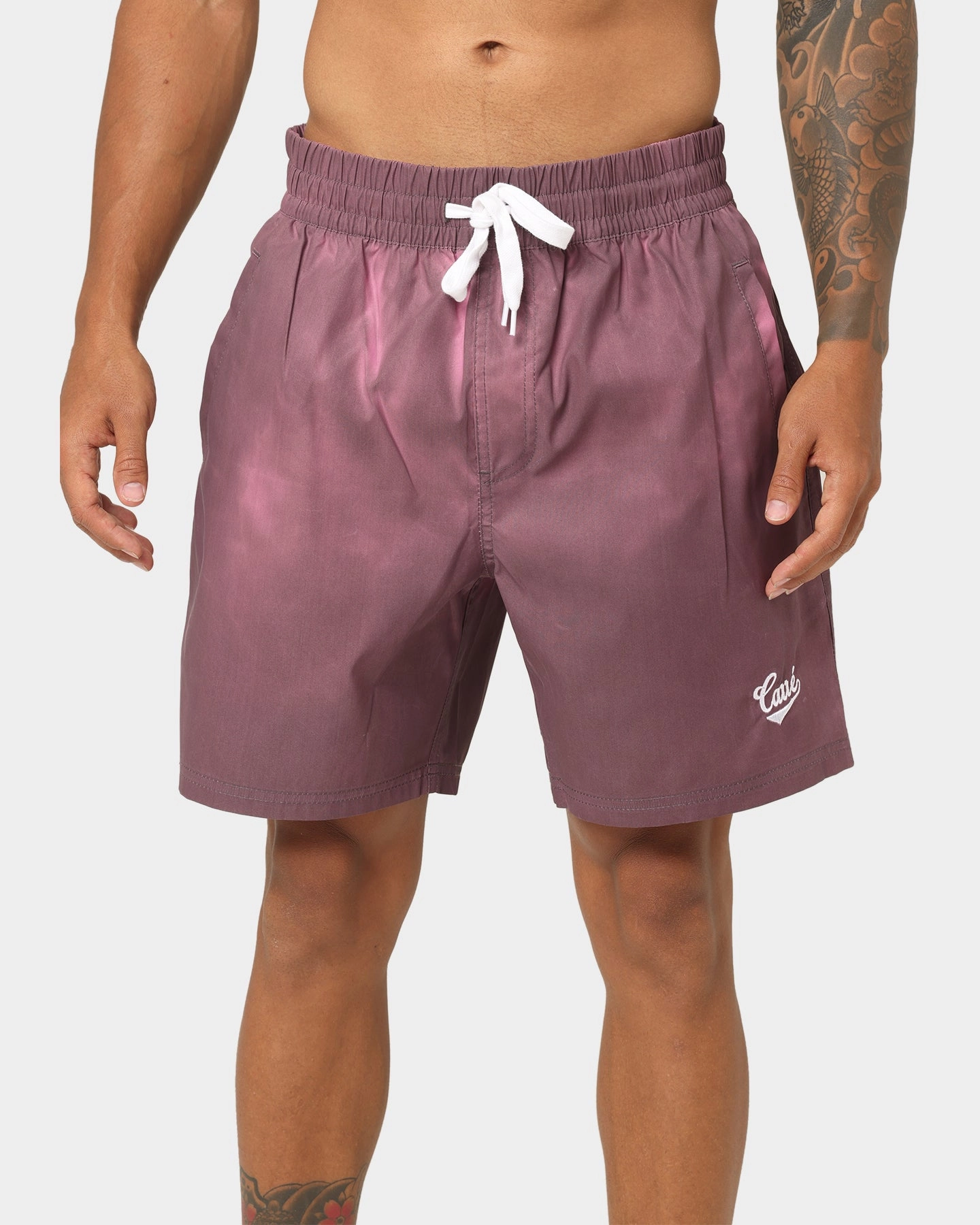 High-End Quality Stretchable Waistband Carre Simplicit?? Reactive Shorts Black/Pink