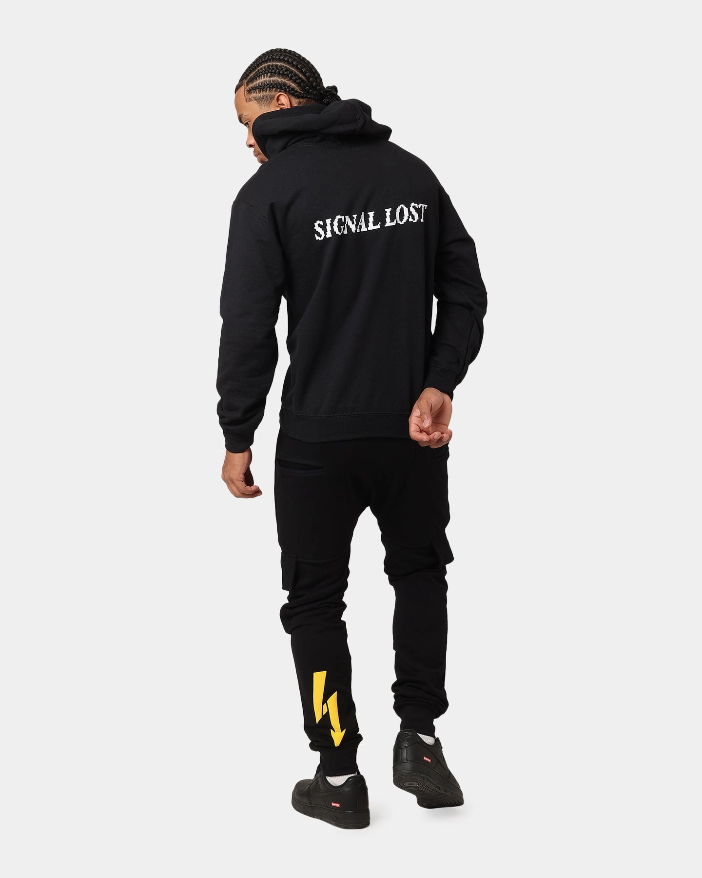 The Anti Order Signal Lost Hoodie Black Motion Friendly astronauts