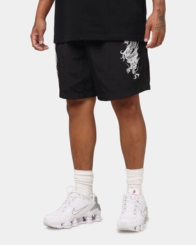 Fitness wear Ed Hardy Tribal Dragon Shorts Black