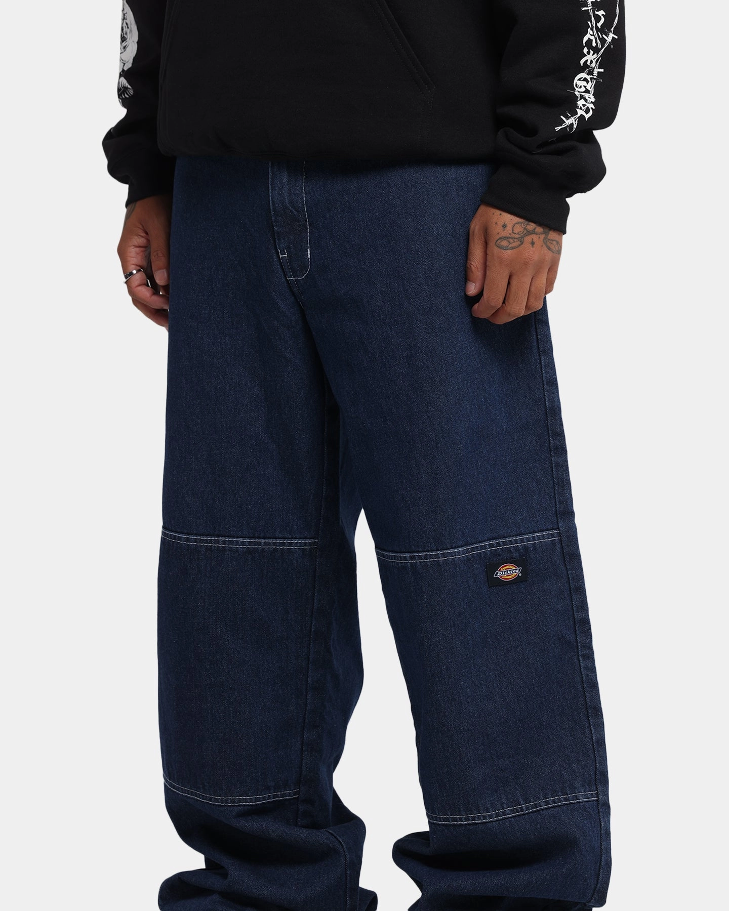 Work Meeting Relaxed Style Dickies 82-283AU Denim Jeans Rinsed Indigo