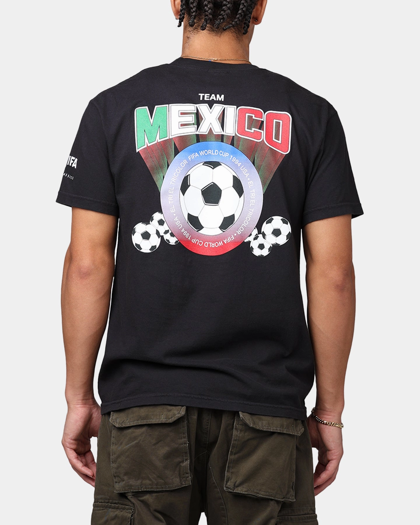 Casual Comfort Look Fifa FIFA 1994 Mexico T-Shirt Black