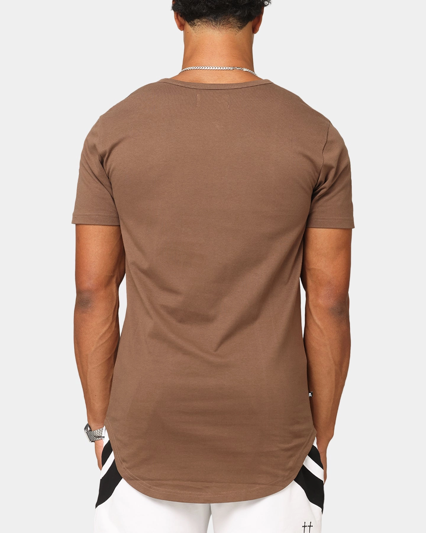 Saint Morta Numeraire Sport El Duplo T-Shirt Dark Brown Stylish Outfit