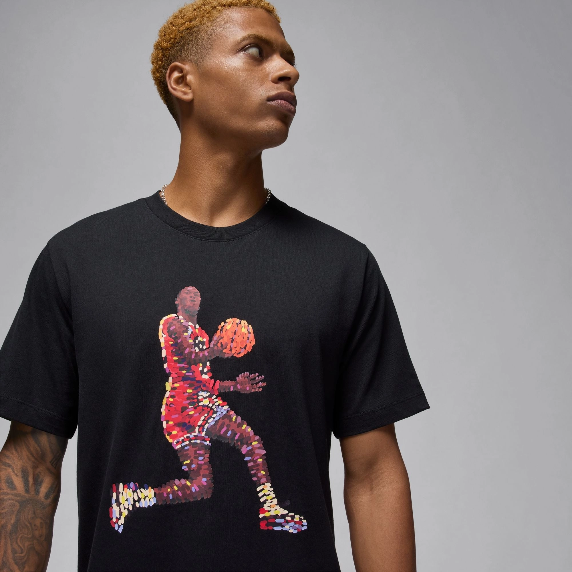 back to school Jordan Flight Essentials T-Shirt 'Black/White'