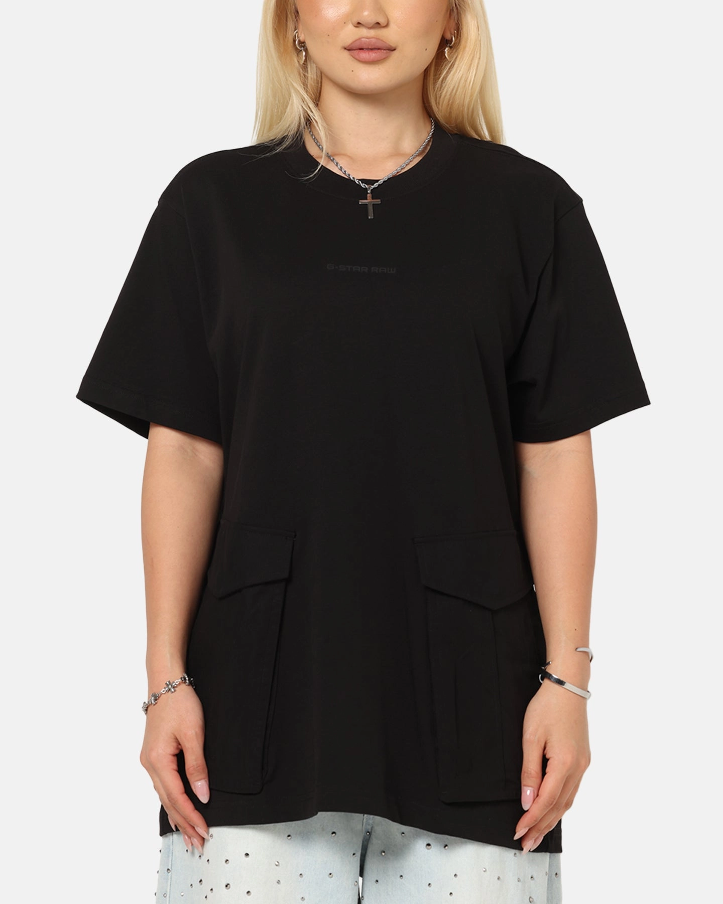 G-Star Rovic Loose T-Shirt Black Functional Fashion Chilly Comfort