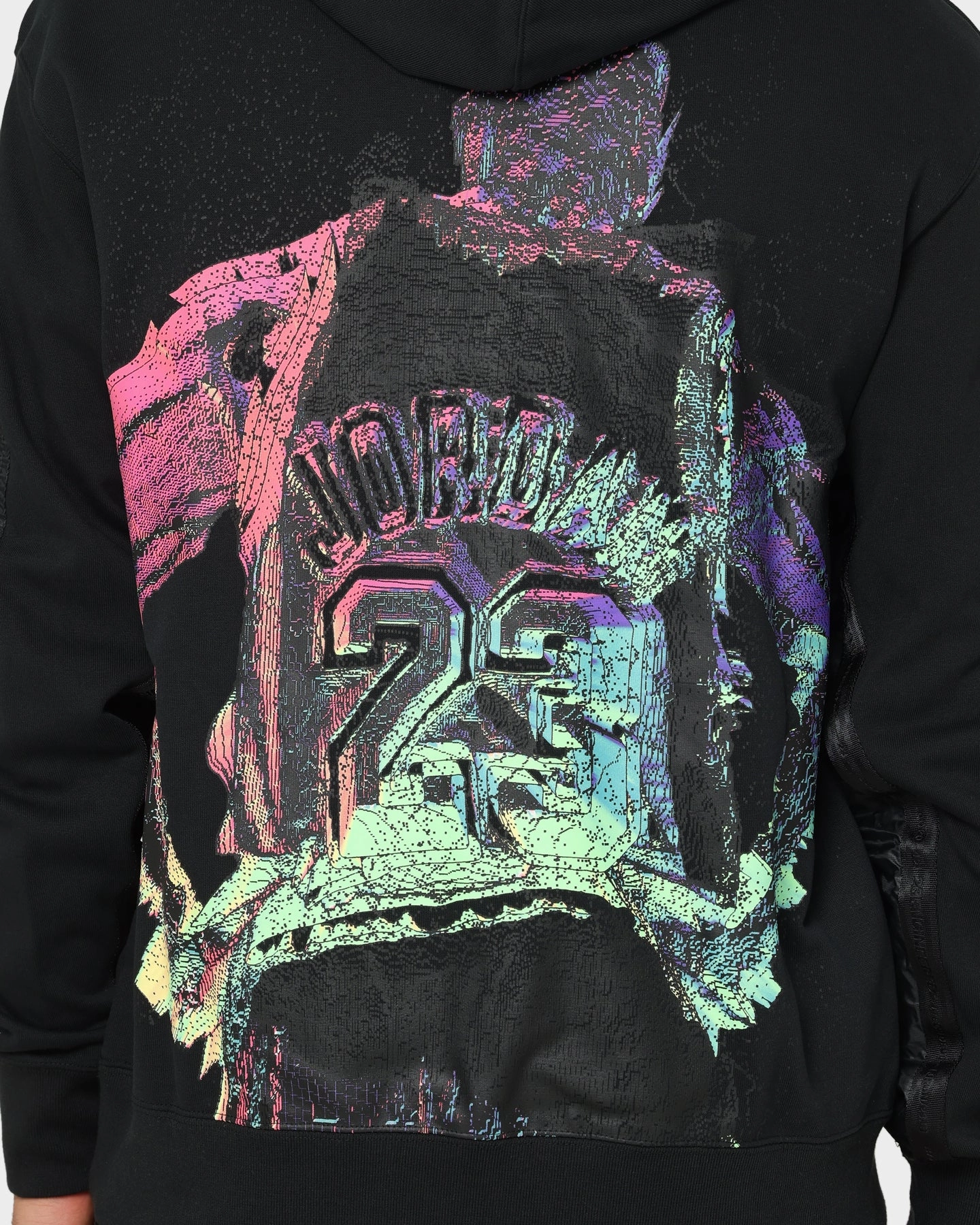 Jordan Jordan 23 Engineered Statement Fleece Pullover Hoodie Black ReversibleStyle