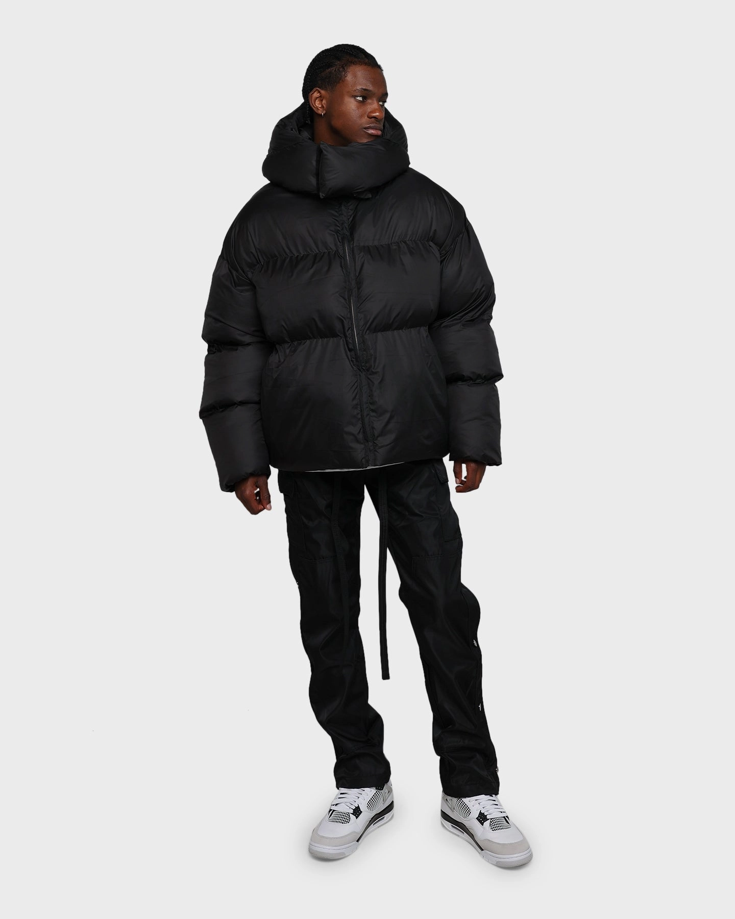 MNML Moon Puffer Jacket Black multi-color