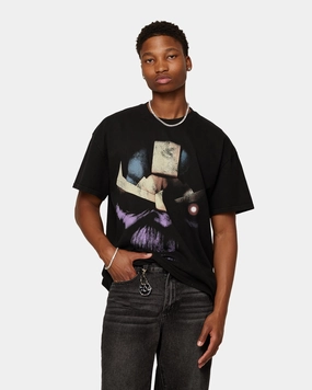 Marvel Thanos Heavyweight T-Shirt Black Breathable and Comfortable