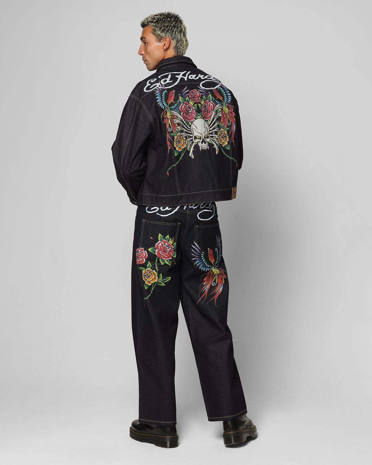 Minimalist Weekend Getaway Casual Ed Hardy Denim Jeans Raw Indigo