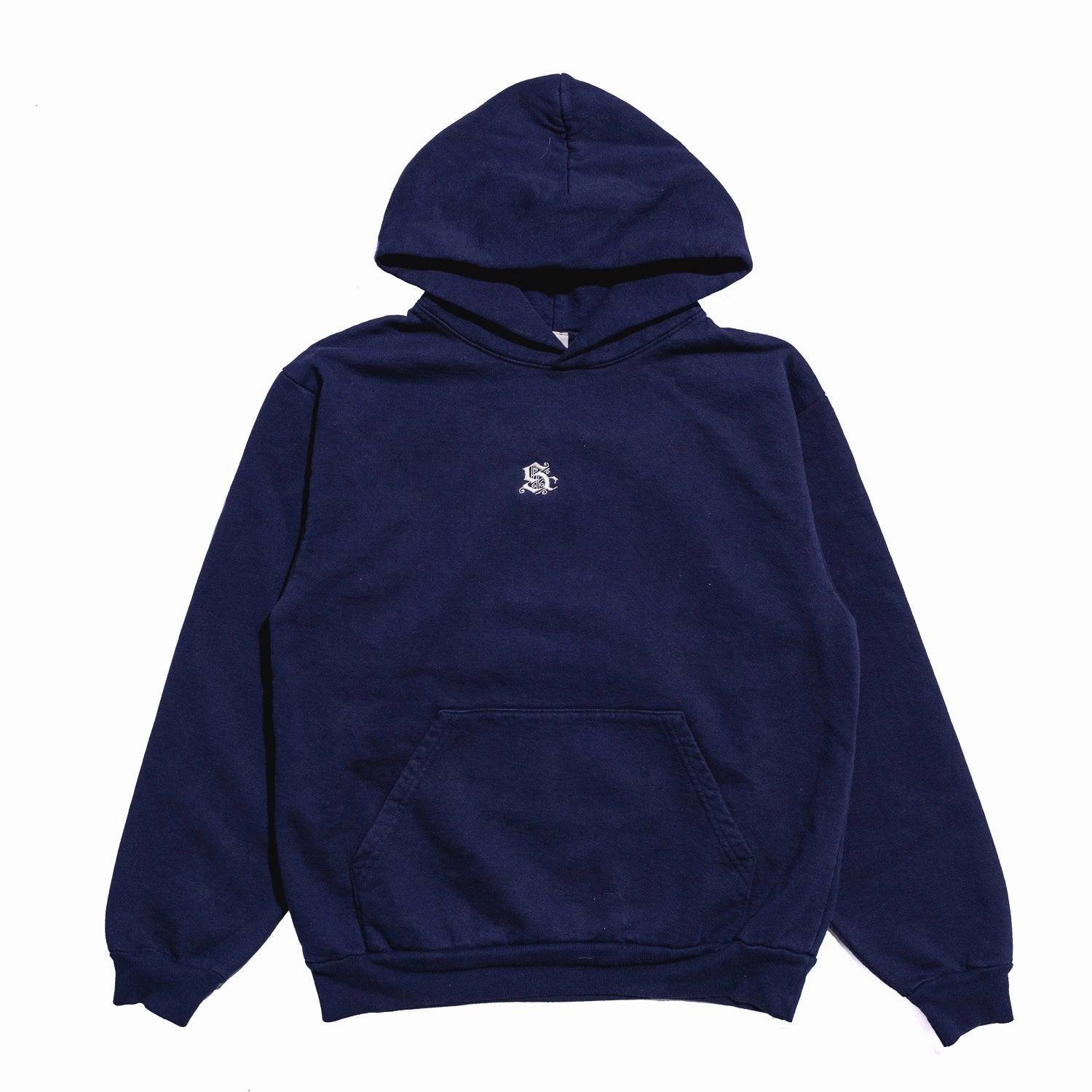 global market Anti Ride Up Design Sole Classics Micro Logo Hoodie 'Navy'