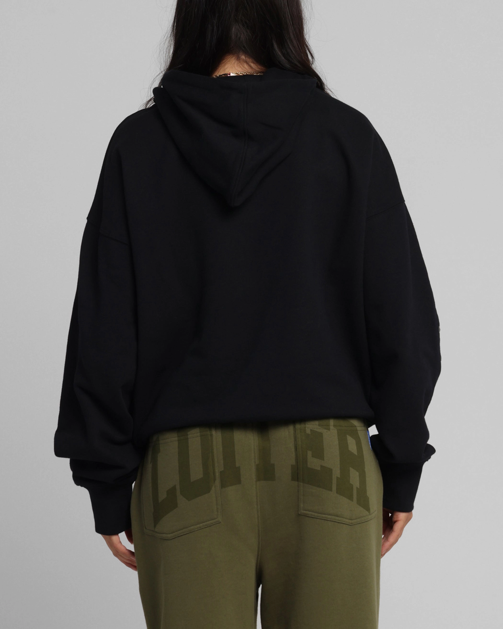 Climb Loiter Bike Hoodie Black