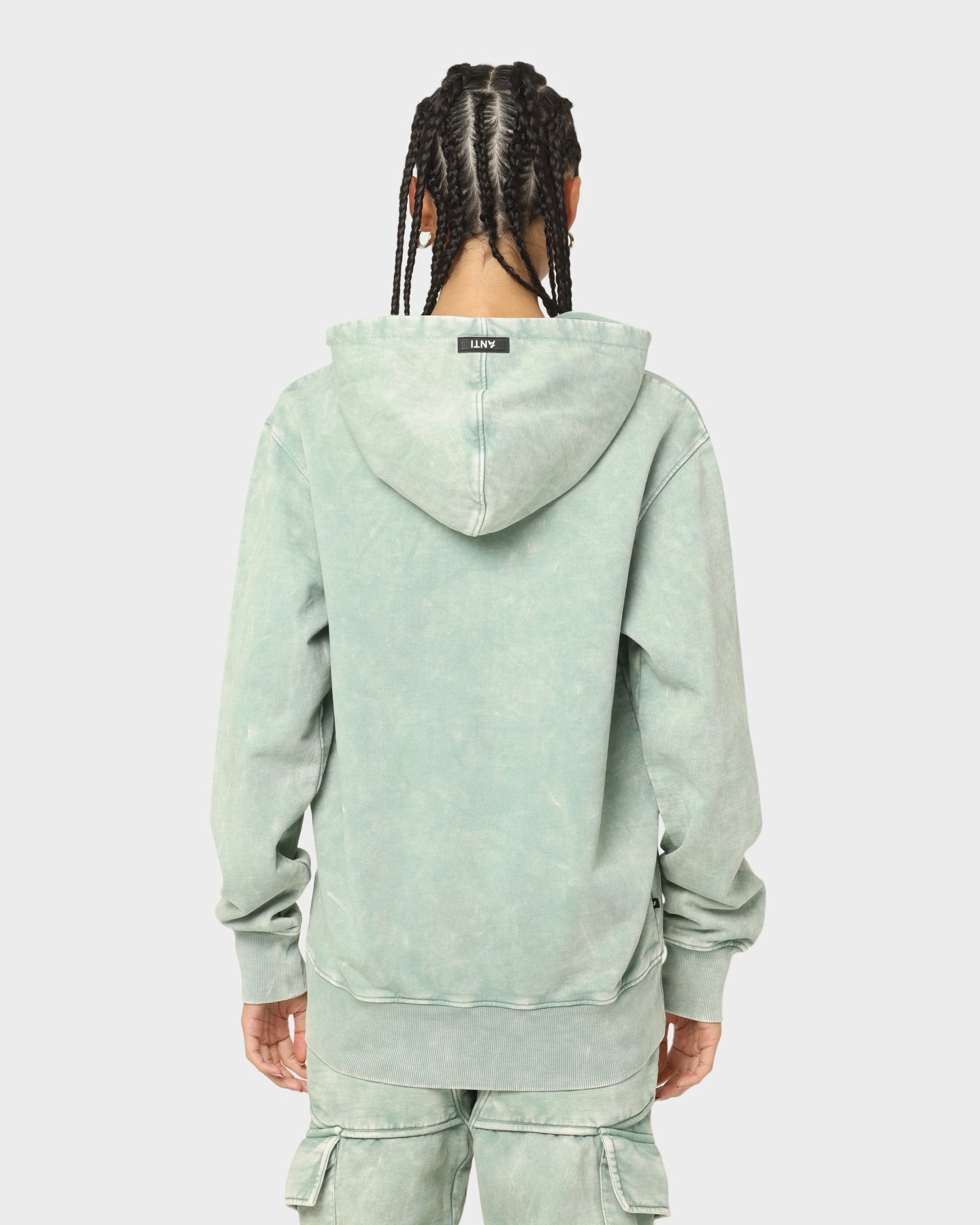 The Anti Order Anti Essential Hoodie Green Crystal Travel Essential
