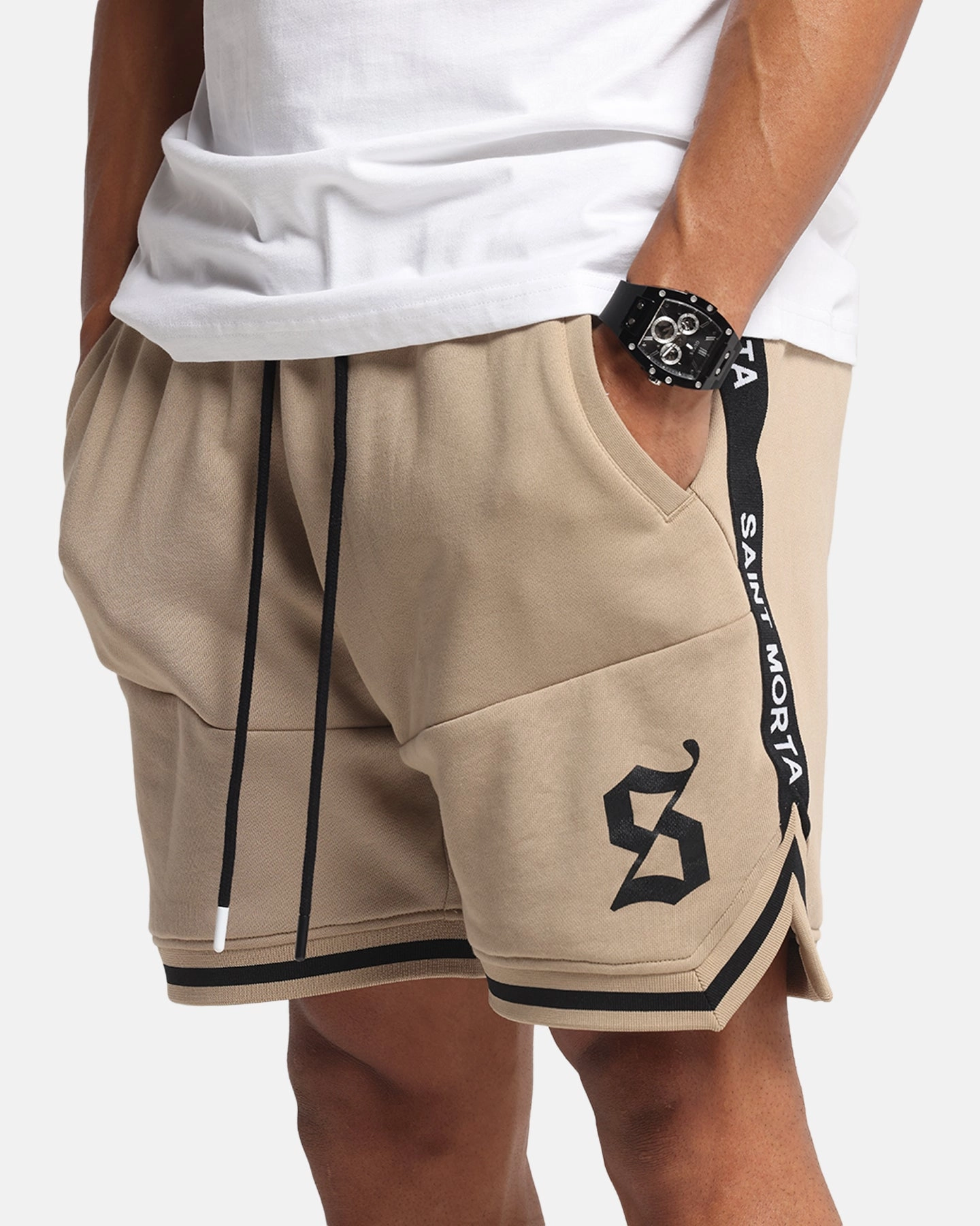 swimming suit alternative Christmas gift Saint Morta Icon X Fleece Short Stone