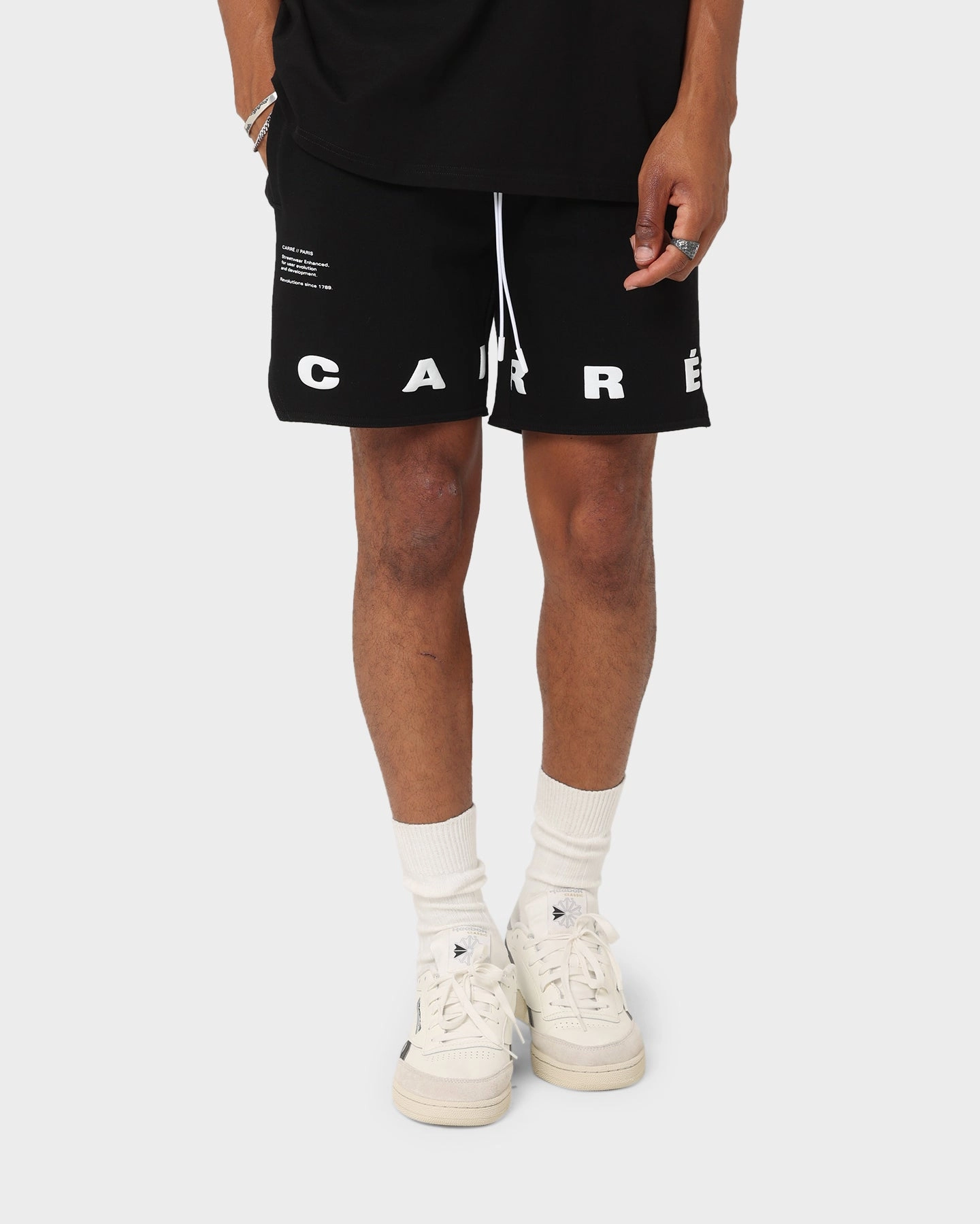 Carr?? Enhance Fleece Shorts Black light feel Unisex Design