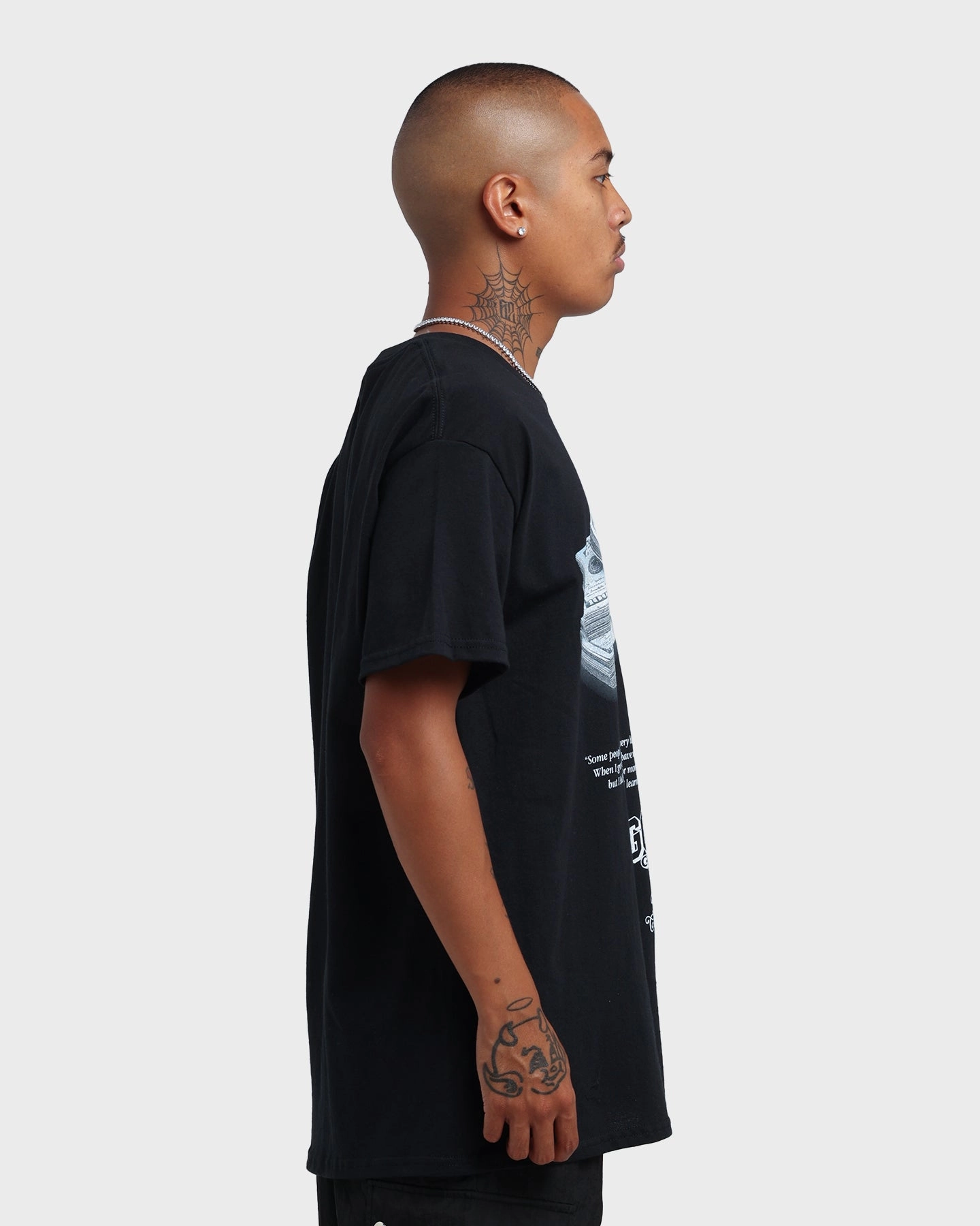 Outdoor Comfort Goat Crew Paper Chasers T-Shirt Black