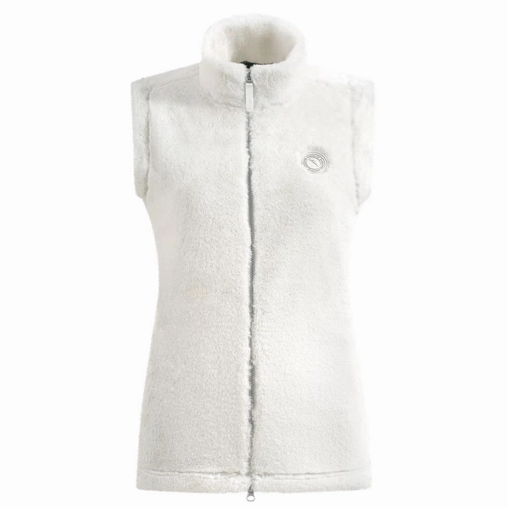Outdoor Look Breathable Design Chervo Paprica Golf Vest Beige - FW24 Women
