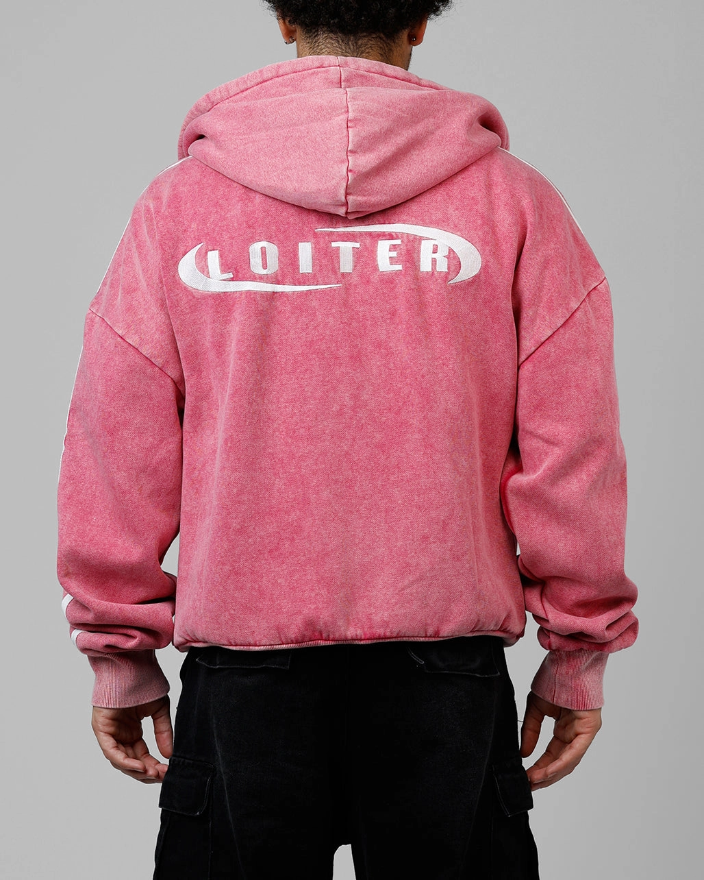 Breathable Loiter Night Vision Hoodie Washed Purple