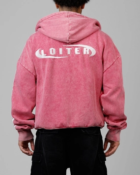 Breathable Loiter Night Vision Hoodie Washed Purple