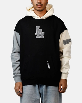 Cozy Design Trust Pro Standard Los Angeles Dodgers Reverse French Terry Hoodie Black/Grey