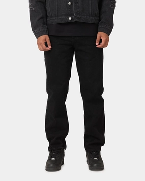 Saint Morta Psykhe Distressed Jeans Washed Black Casual Solution Stretch Minimalist