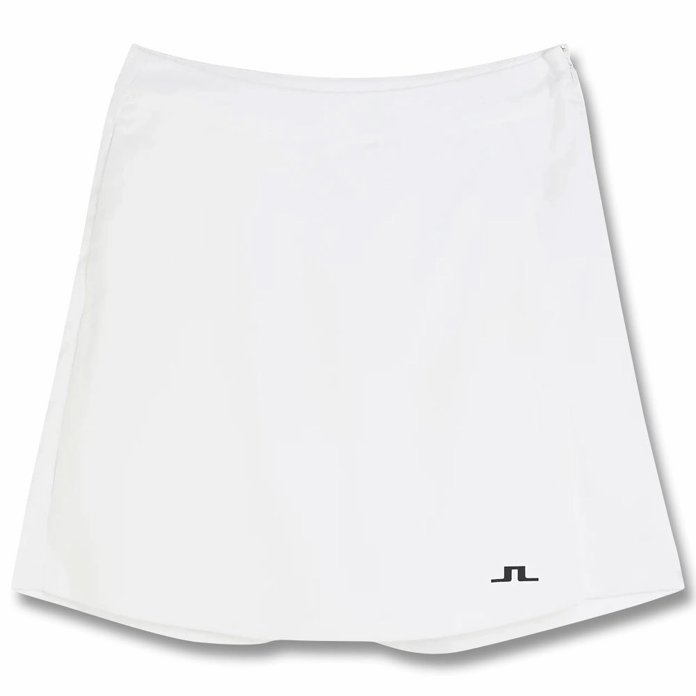 Slip Resistant Waistband J.Lindeberg Scarlett Golf Skort White - FW22 Women