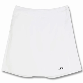 Natural Mood Classic Touch J.Lindeberg Scarlett Golf Skort White - FW22 Women
