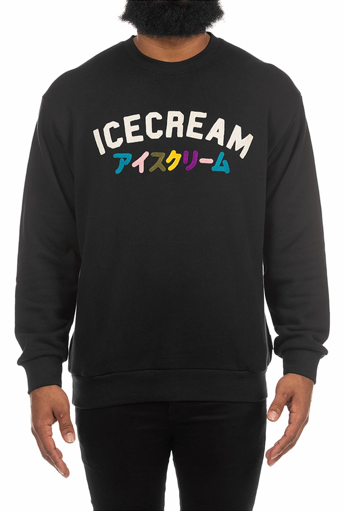 Icecream Katana Crewneck Weatherproof Seams Layer Up Style