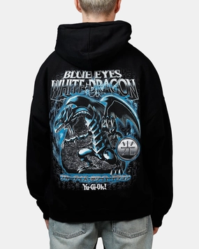Goat Crew X Yu-Gi-Oh! Blue Eyes White Dragon Premium Hoodie Black Advantage