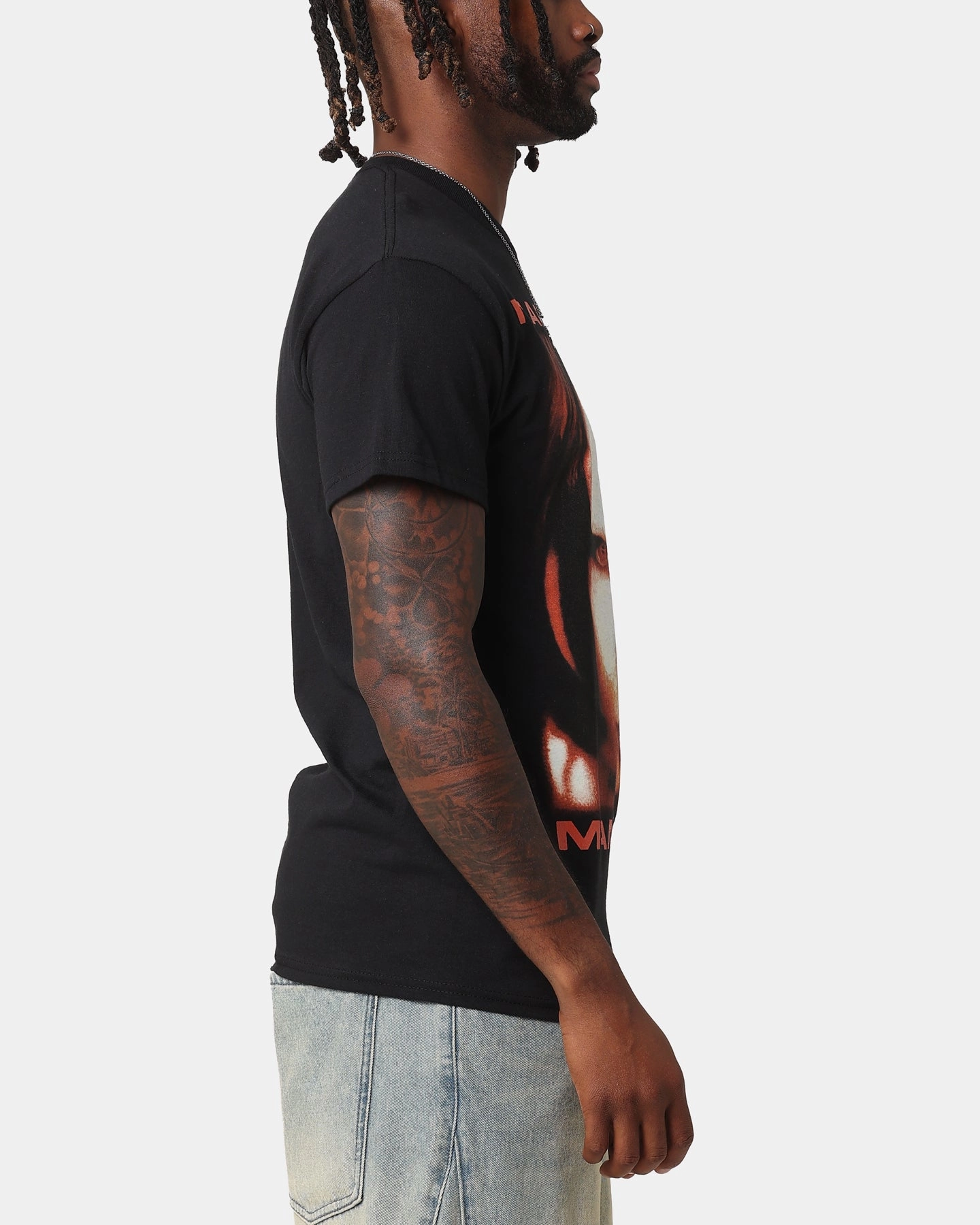 Marilyn Manson Bigger Than Satan T-Shirt Black Unique Design