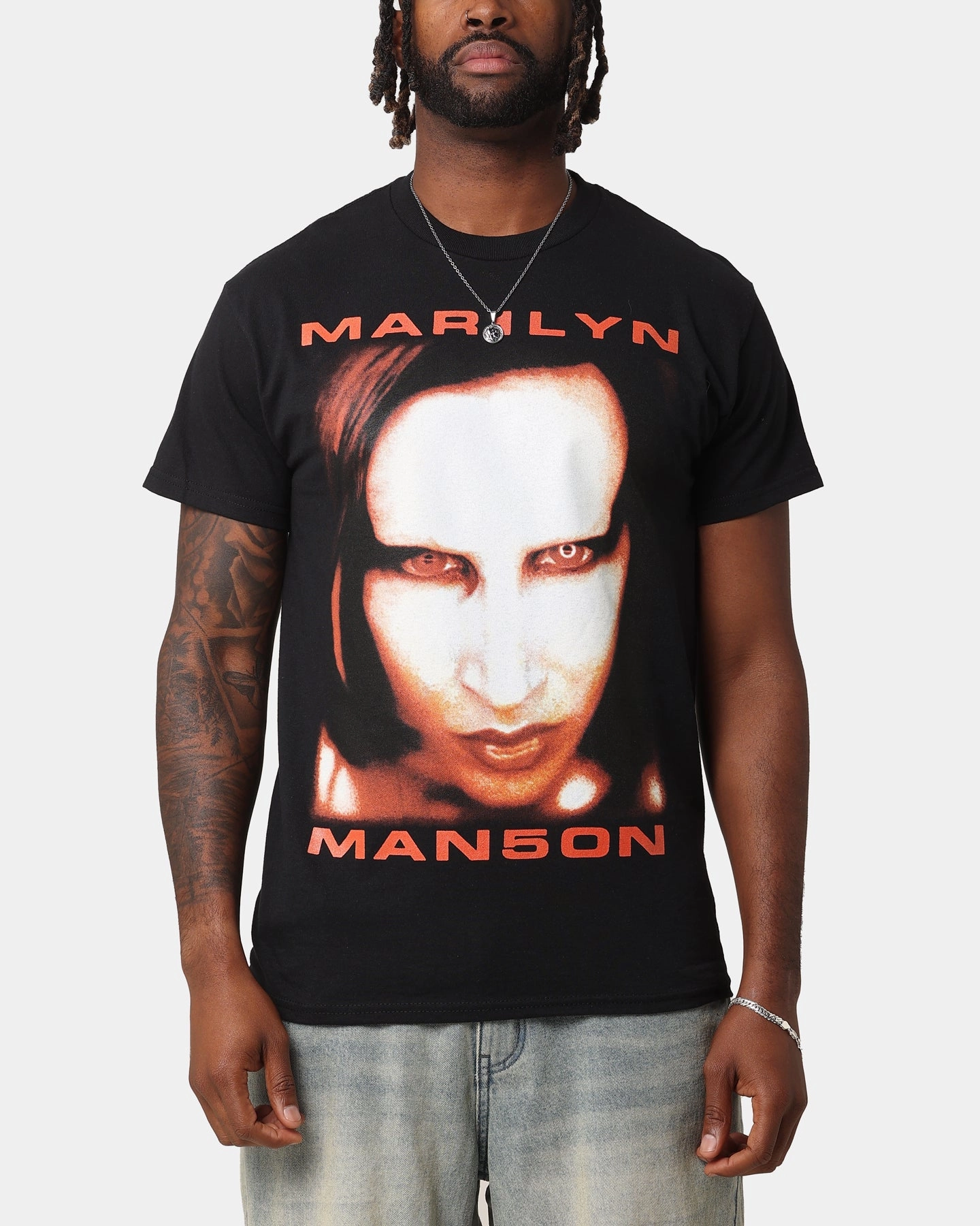 Marilyn Manson Bigger Than Satan T-Shirt Black Top Rated