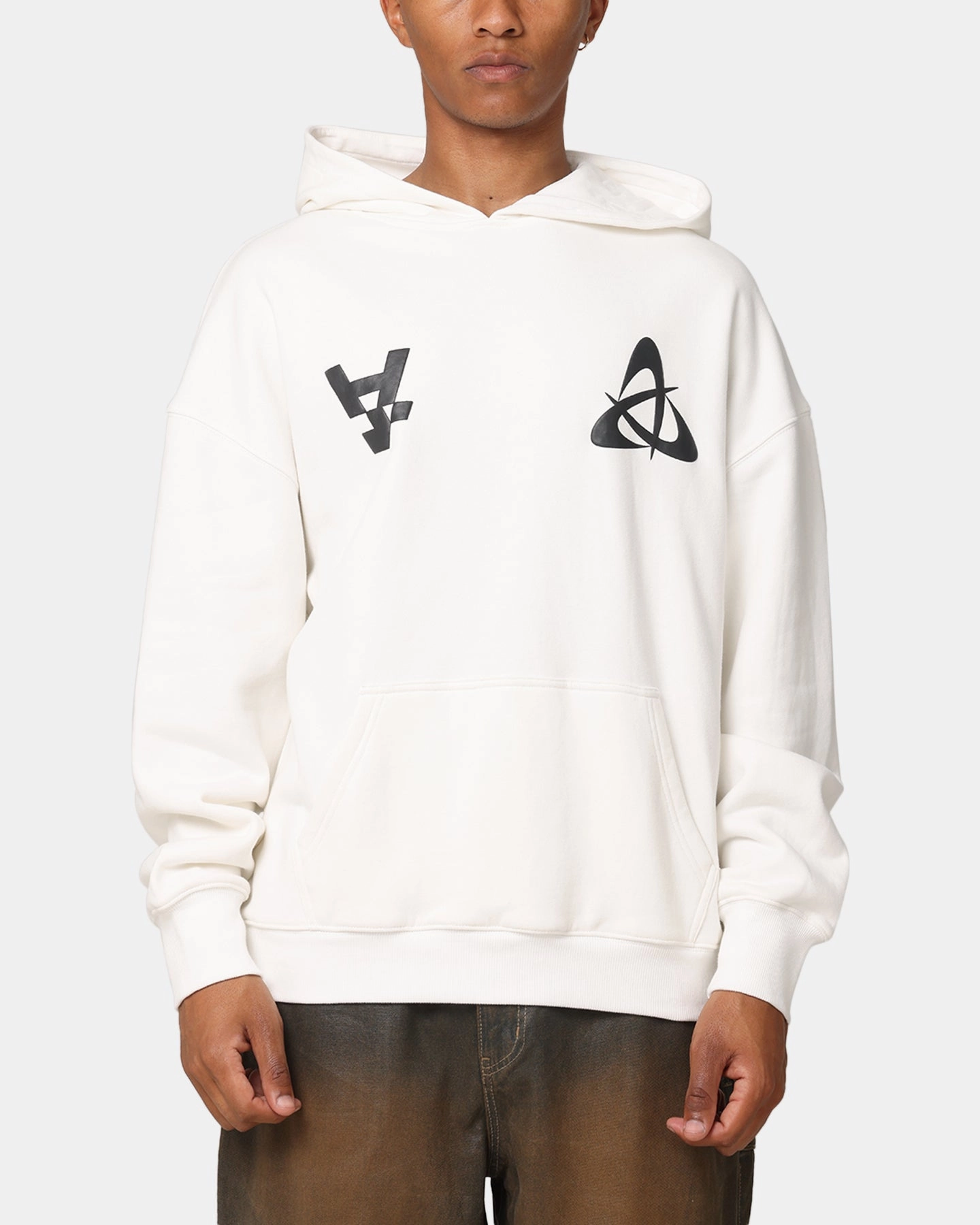 The Anti Order Atomic Premium Hoodie White Thermal regulation Articulated Seams