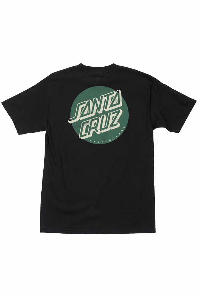 Classic Outfit Easy Wear Style Santa Cruz Shadowless Dot SS Regular Fit Tee
