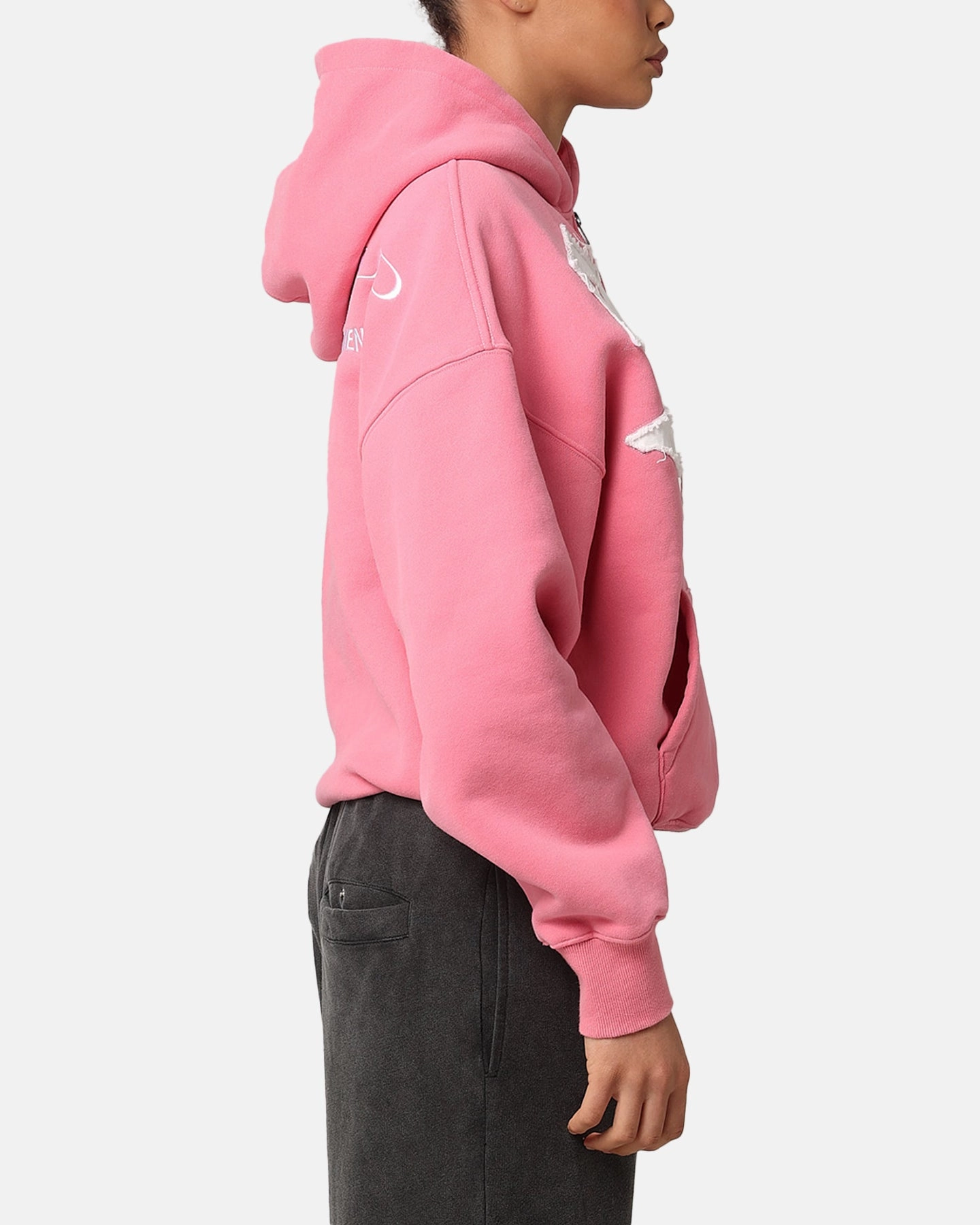 Loiter Star Child Zip Hoodie Pink Cap New Year's Eve attire