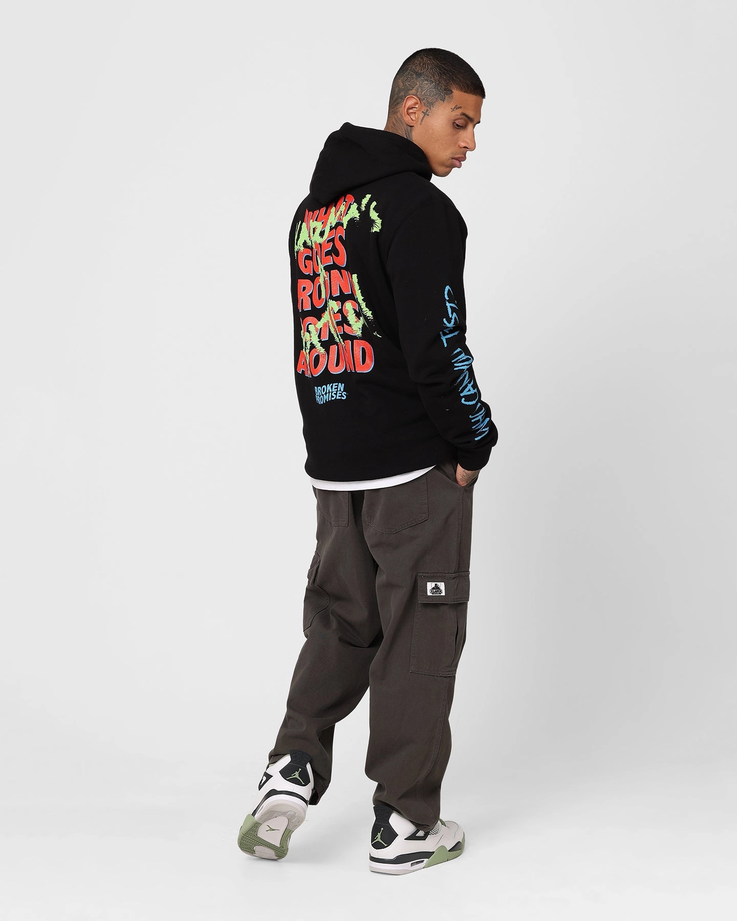 Broken Promises Karma Hoodie Black Rain Blocker Trunk