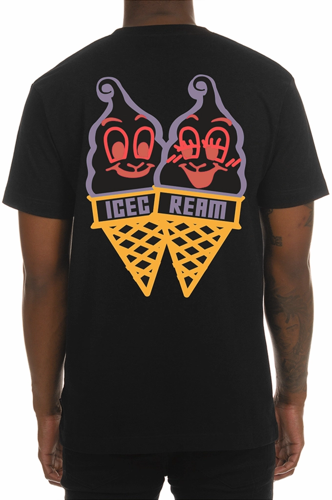 Classic Cut Work efficiency Icecream Together SS Tee
