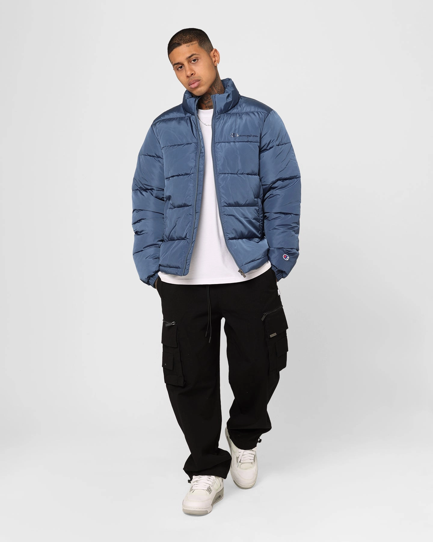 Champion Rochester Padded Puffer Jacket Muriwai Double Layered Edging Layer Versatility