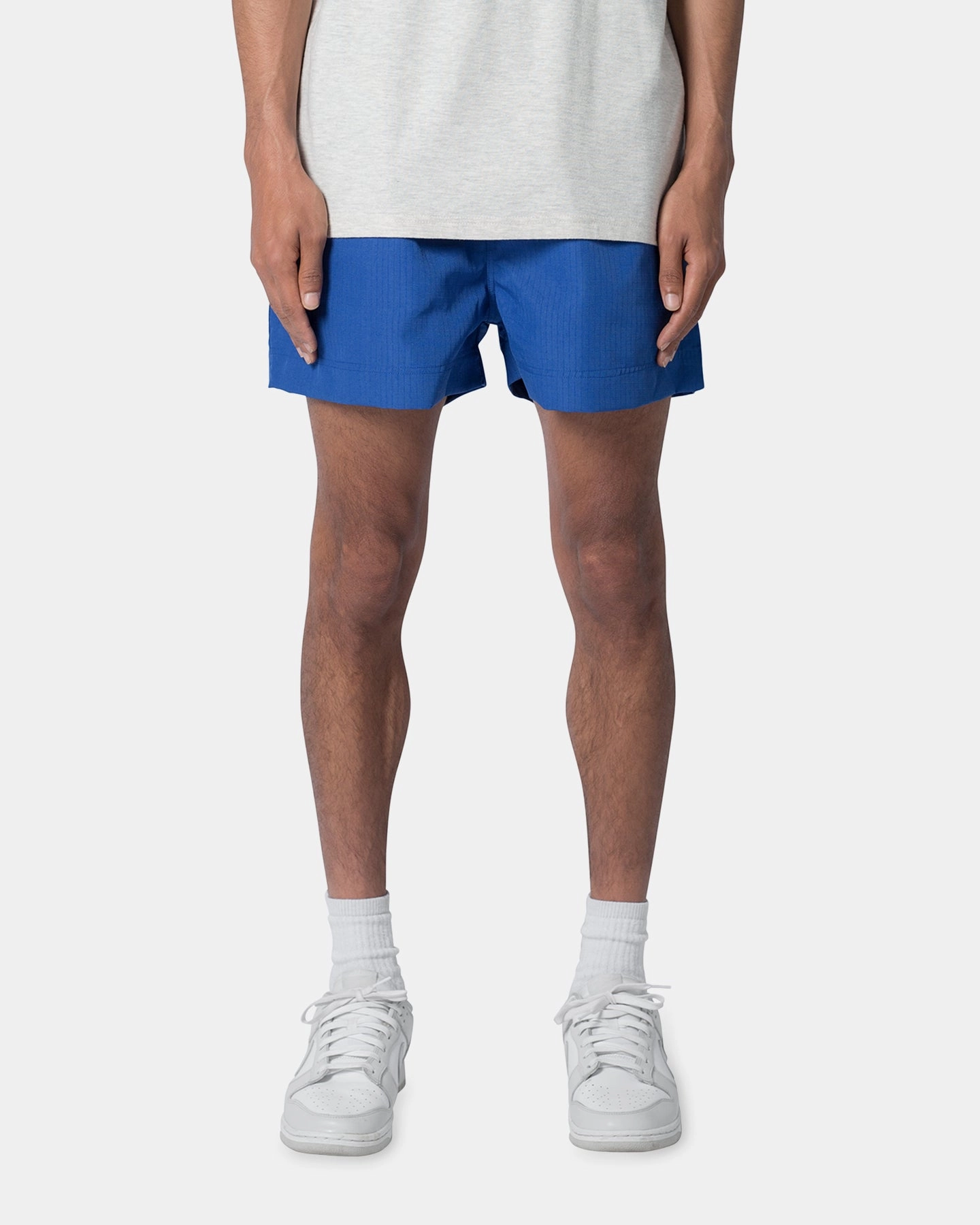 MNML Summer Shorts Blue Punk style
