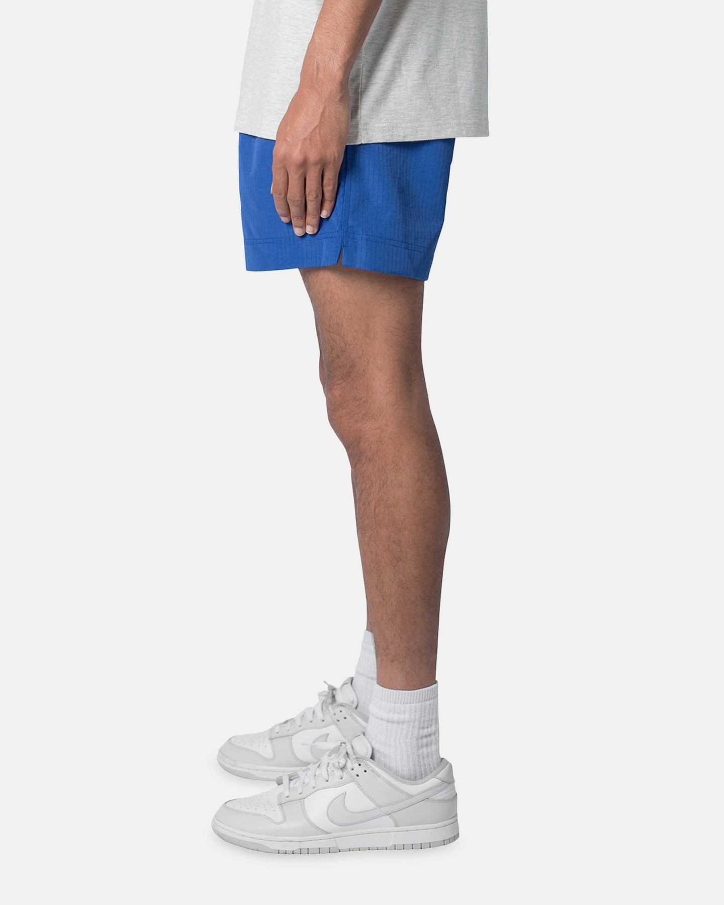 MNML Summer Shorts Blue Bonded Seam Technology