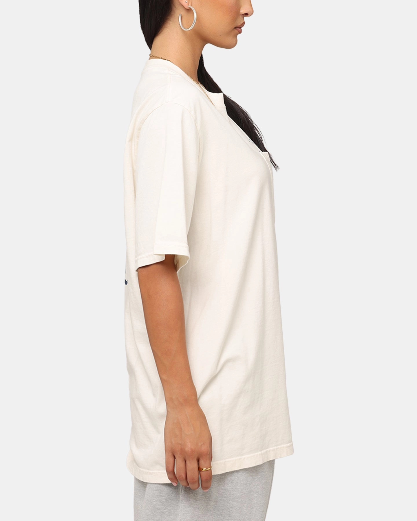 Active Style Trend Comfy Vibes Malbon Pocket T-Shirt White