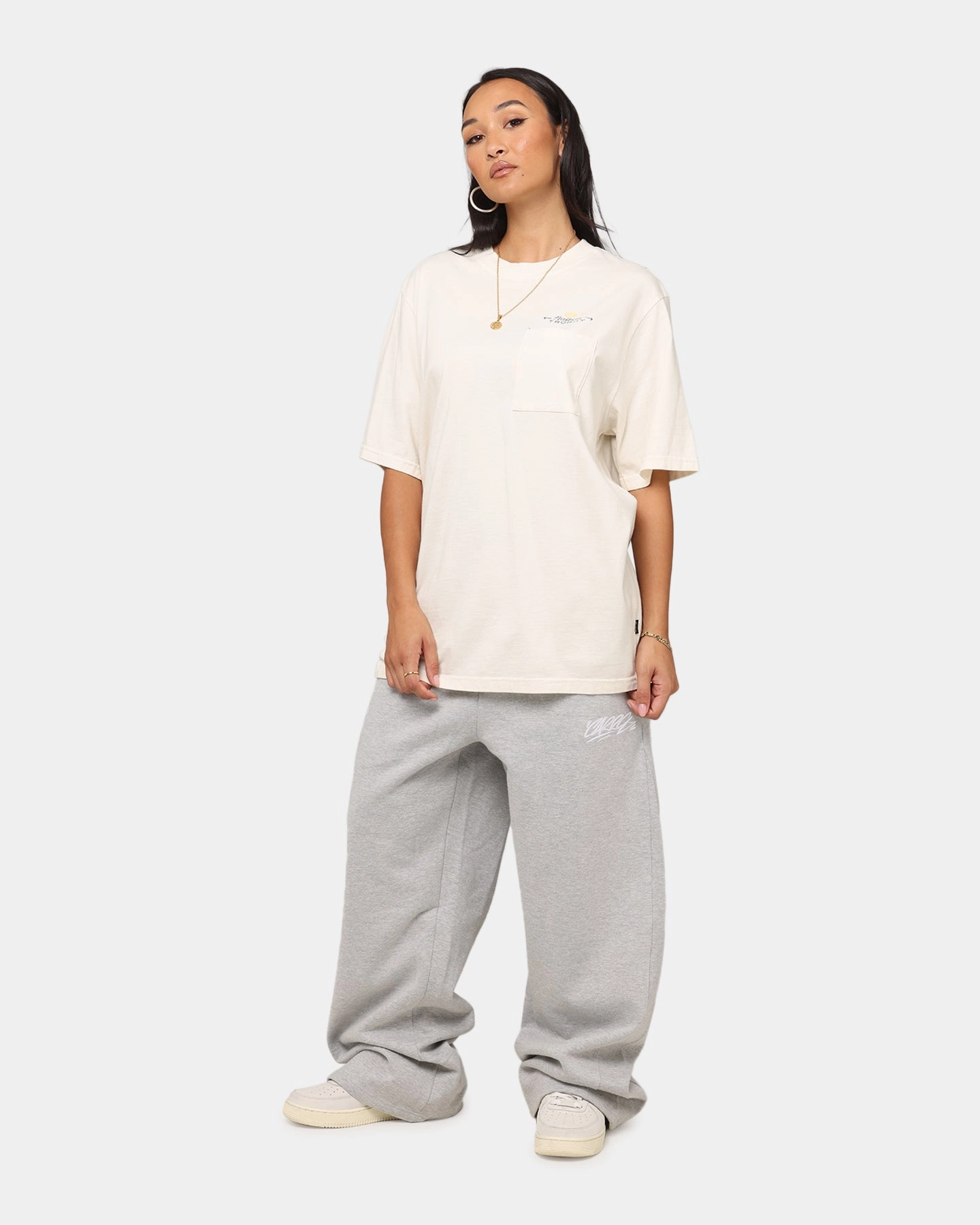 cyber monday Malbon Pocket T-Shirt White